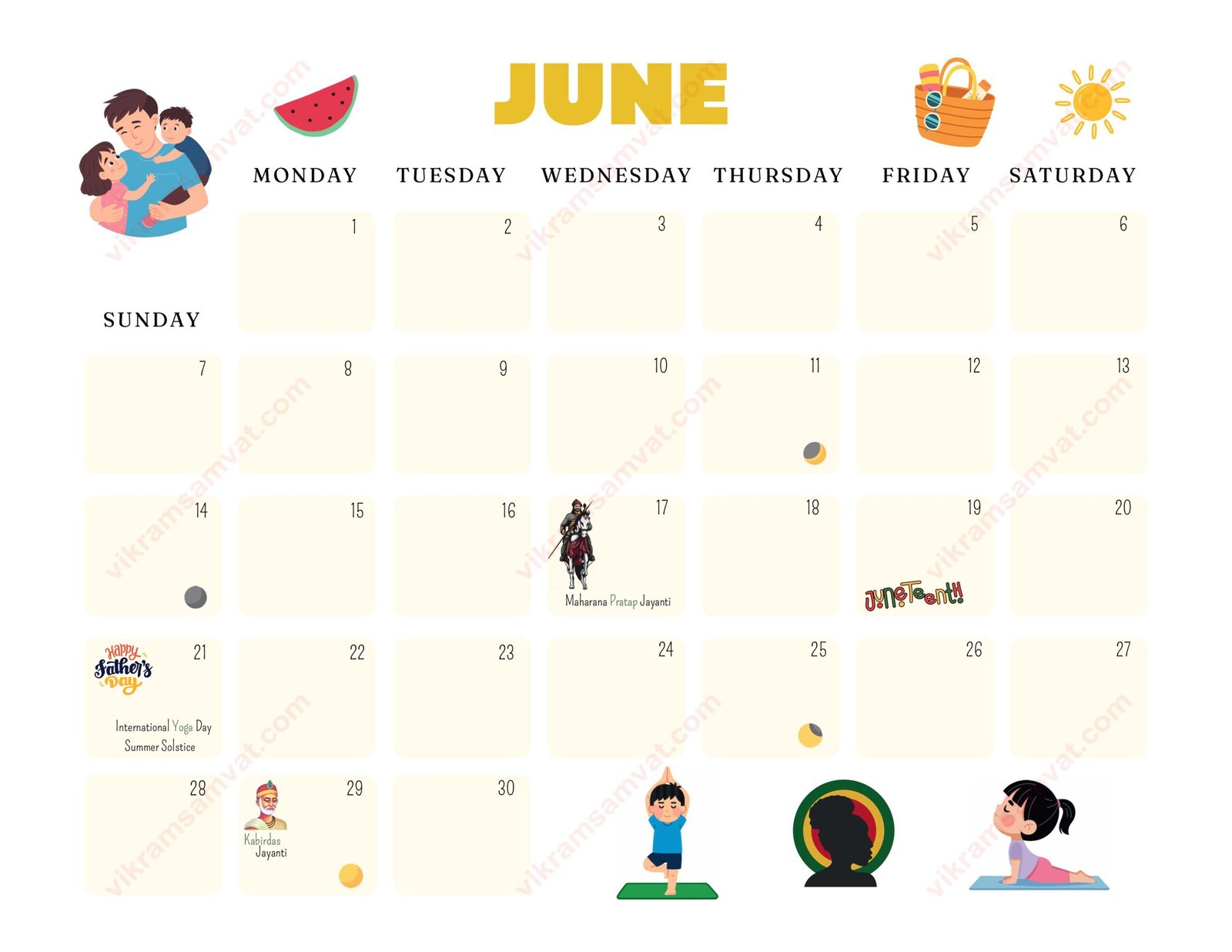 June 2026 Hindu Calendar